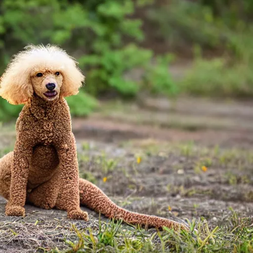 Image similar to snake - poodle, nature photography