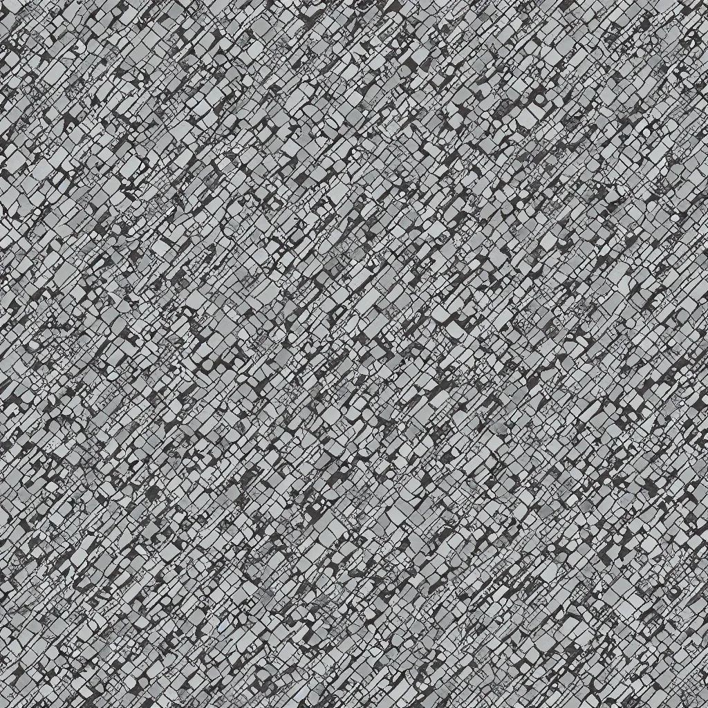 Image similar to floor tile texture, retrofuturism, white and black, clean, seamless texture