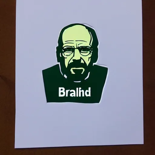 Image similar to paper cut art of breaking bad