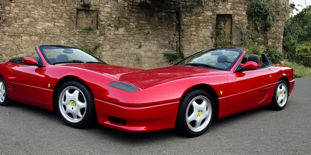 Image similar to “1990s Ferrari Portofino”