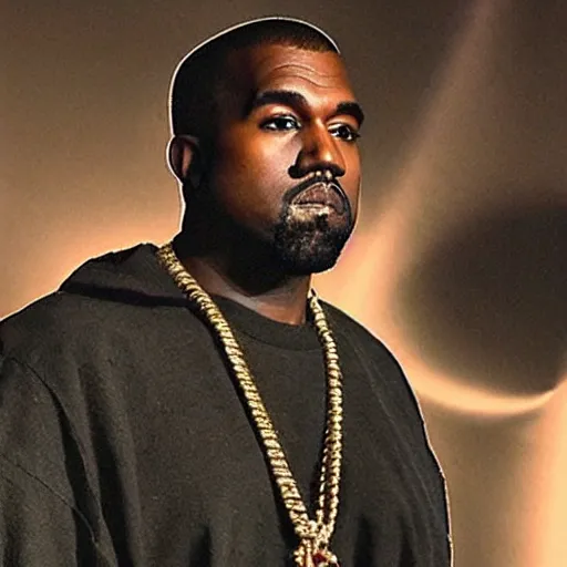 Prompt: Kanye West in medieval times look like merlin high details cinematic mood shooting lighting from wand