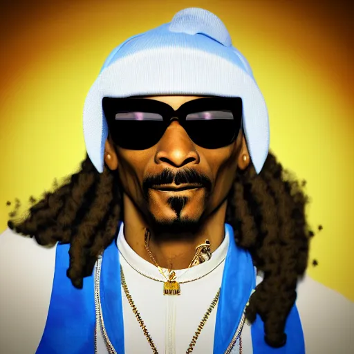 Prompt: snoop dogg as a baby, octane render