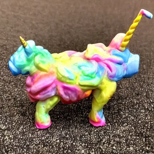 Image similar to photo of a unicorn tardigrade