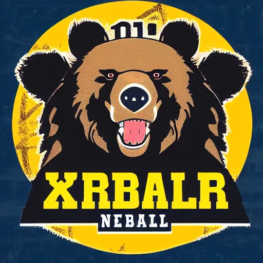 Image similar to concept logo design for a grizzly bear NFL team