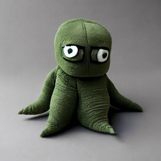 Image similar to cthulu plush toy