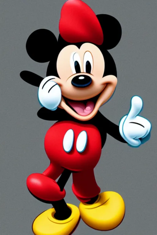 Prompt: Mickey Mouse, Vini Naso