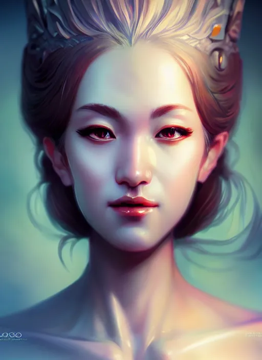 Image similar to goddess fullbody view, beautiful face, highly detailed, takuji kawano, artstation, soft light, sharp focus, illustration, character design, concept art