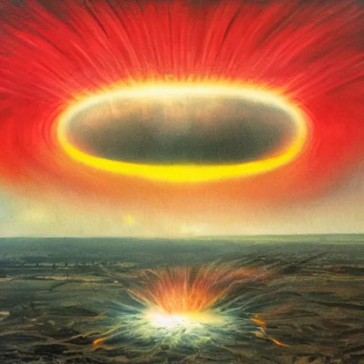 Image similar to a nuclear explosion