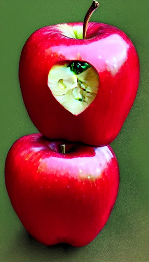 Prompt: Red Shiney Apple