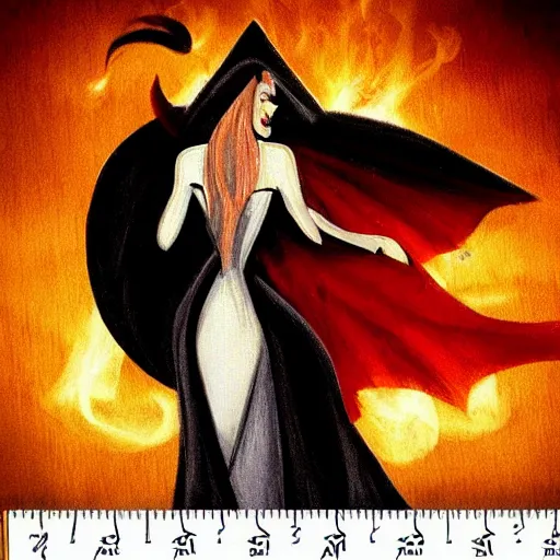 Image similar to elegant vampire on dark horse, flames, thunder, barovian, medieval