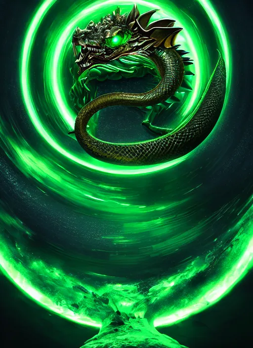 Neon Rayquaza wallpaper by NellaFLegnA - Download on ZEDGE™