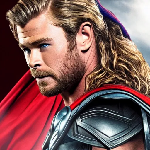 Thor': Fan art realista mostra Chris Hemsworth com o visual clássico dos  quadrinhos; Confira! - CinePOP