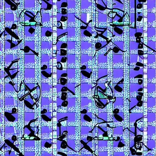 Image similar to seapunk attachable bagpipe smpte pattern