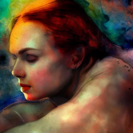 Image similar to the energy of dreams, 8 k resolution, beautiful, dark ambient, neoplasticism art, marvel comics dslr hdr, art by artemisia gentileschi, water color, artstation, concept art, smooth, sharp focus, illustration