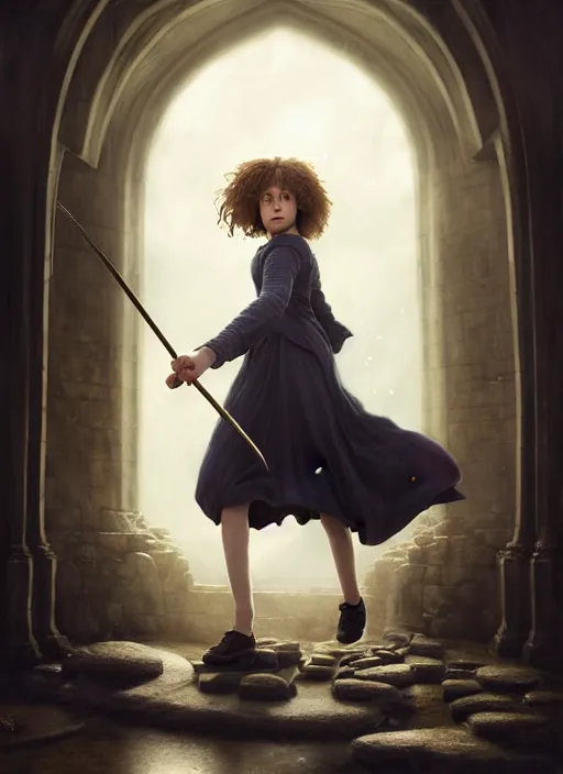 Hermione Granger: Wandering Towards Hogwarts by darkspace93 on DeviantArt