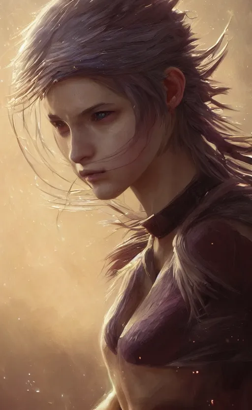 Prompt: a girl from final fantasy live action, anthropomorphic ferret, evocative, mystical night, very very very very detailed, award winning, masterpiece digital painting by greg rutkowski, alex grey, artstation, 4 k wallpaper