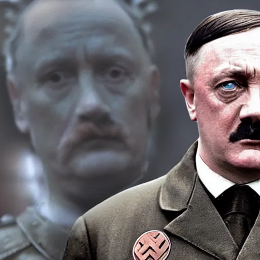 Prompt: hitler in game of thrones
