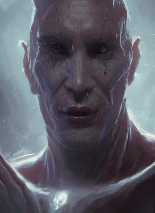 Prompt: pulp sci - fi portrait concept art of an interdimensional god, unreal engine, greg rutkowski