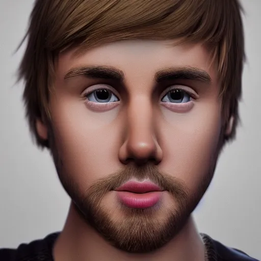 Prompt: hyperrealistic dslr film still of justin beiber, stunning 8 k octane comprehensive 3 d render, inspired by istvan sandorfi & greg rutkowski & unreal engine, perfect facial symmetry, dim volumetric cinematic lighting, extremely hyper - detailed, incredibly real lifelike attributes & flesh texture, intricate, masterpiece, artstation