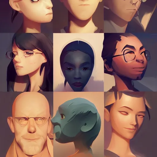 Image similar to face icon stylized minimalist m. a. s. h., loftis, cory behance hd by jesper ejsing, by rhads, makoto shinkai and lois van baarle, ilya kuvshinov, rossdraws global illumination