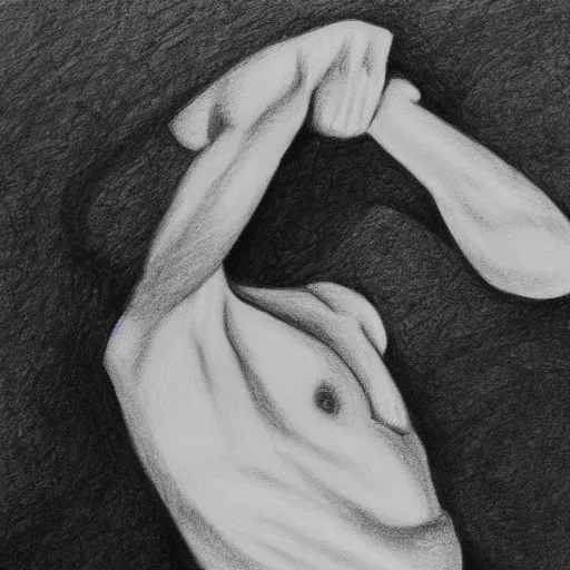 Hand Making a Black and White Perspective Drawing by Taking a Pencil Stock  Image - Image of color, girl: 202038665