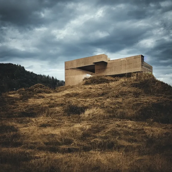 Image similar to a building in a landscape, fascinating