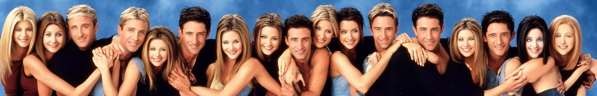 Image similar to the cast of friends