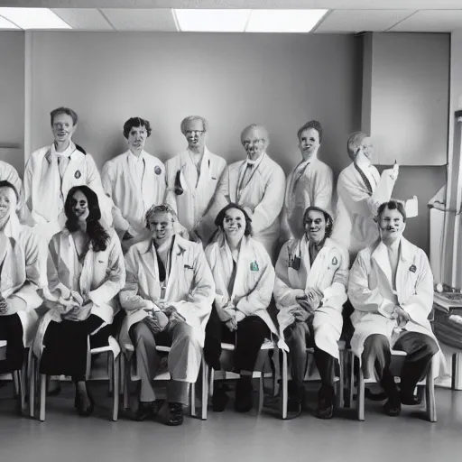 Image similar to photograph of a room full of doctors