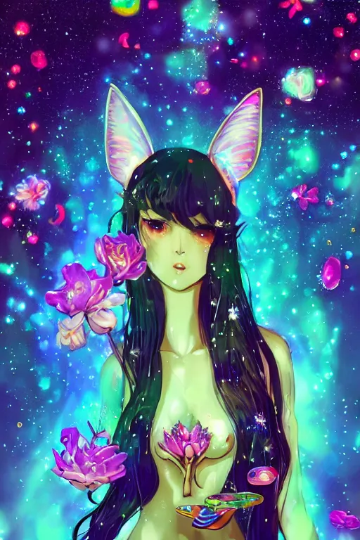 Psychedelic Trippy Anime, trippy girl HD wallpaper | Pxfuel