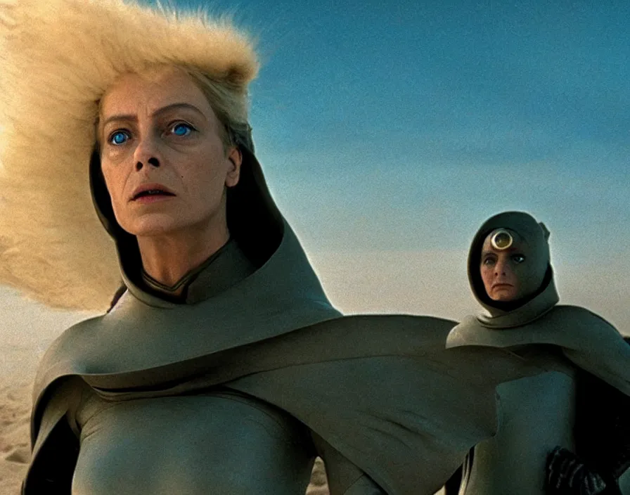 Image similar to dune, directed by alejandro jodorowsky, scifi, epic, ethereal, 8 k