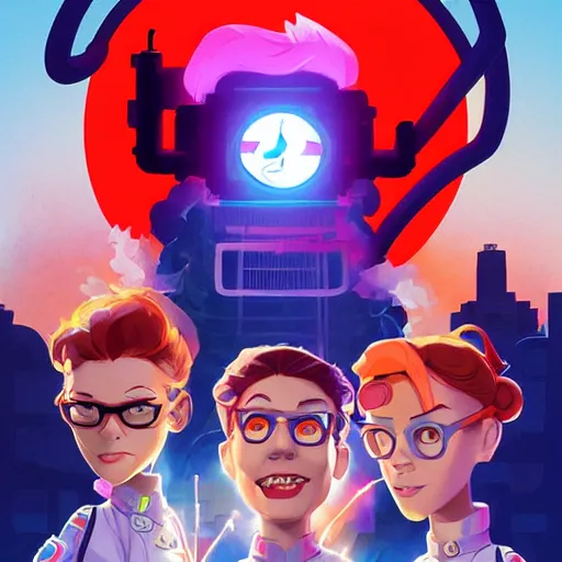 Image similar to face icon stylized minimalist ghostbusters, loftis, cory behance hd by jesper ejsing, by rhads, makoto shinkai and lois van baarle, ilya kuvshinov, rossdraws global illumination