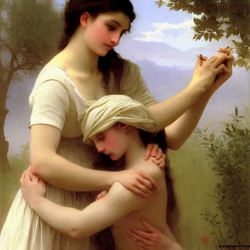 Prompt: William-Adolphe Bouguereau art