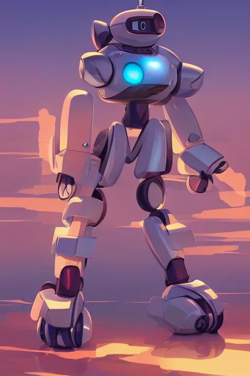 Image similar to metabots medabots medarotto medarot robot minimalist comics, behance hd by jesper ejsing, by rhads, makoto shinkai and lois van baarle, ilya kuvshinov, rossdraws global illumination ray tracing hdr radiating a glowing aura