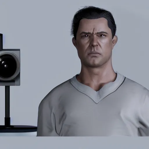 Image similar to A photorealistic of TV Show Invincible Mark Grayson HD Wallpaper, trending on artstation, volumetric lighting, micro details, ray tracing, 8k