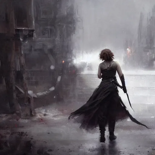 Prompt: game of thrones themed camren bicondova jeremy mann painting