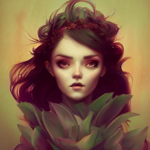 Prompt: a portrait in the style of anna dittmann and ross tran and charles dulac.