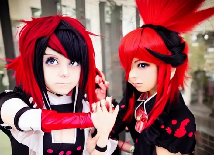 Prompt: ai enma cosplay