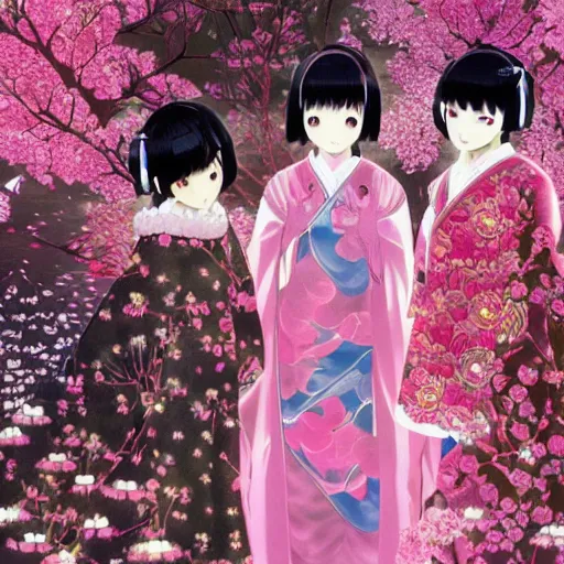 Image similar to 4 d beautiful image by hayoko mayoko, takoto kakoto and azuko mazuko