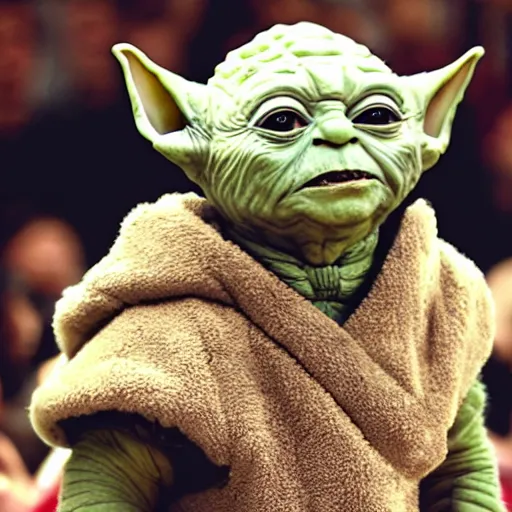 Image similar to lebron james as yoda