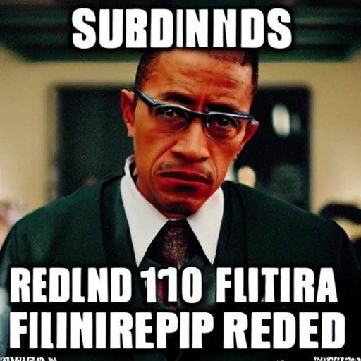 Prompt: gustavo fring as a samurai based and redpilled