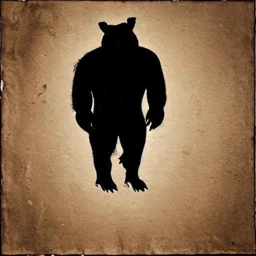 Prompt: “photograph of a half man, half pig, half bear, manbearpig”