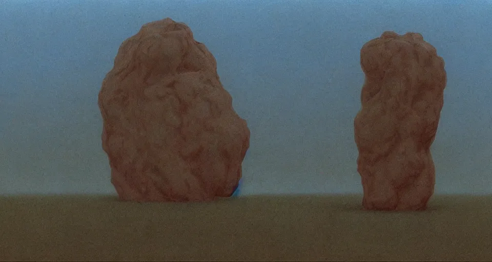 Prompt: film still of a movie directed by Zdzisław Beksiński