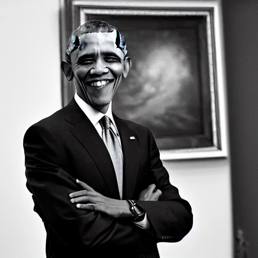 Image similar to barack obama in the backrooms