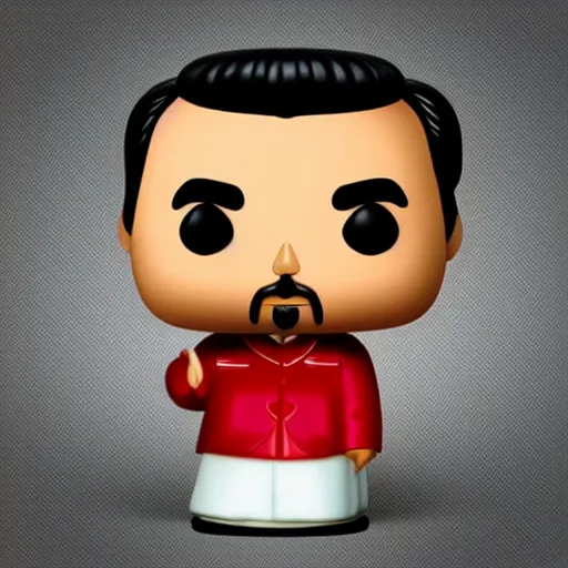 Image similar to “ very very intricate photorealistic photo of a chairman mao funko pop on a white background, award - winning details ”