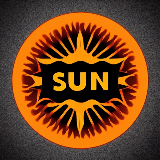 Image similar to logo design the sun