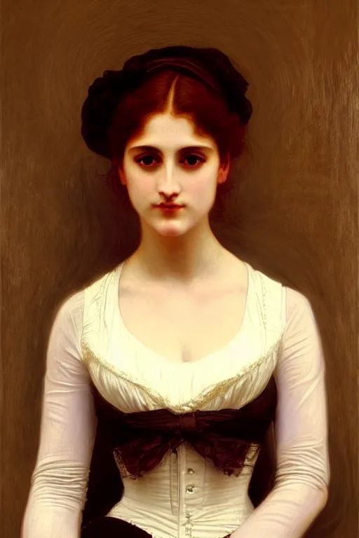 Image similar to victorian lady, painting by rossetti bouguereau, detailed art, artstation