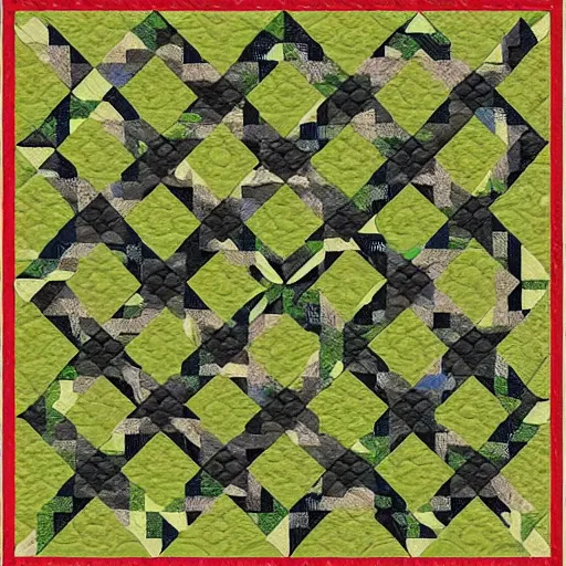 Image similar to quilt design pattern, nature