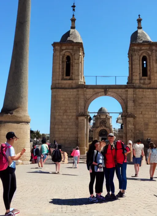 Image similar to tourists in boumerdes