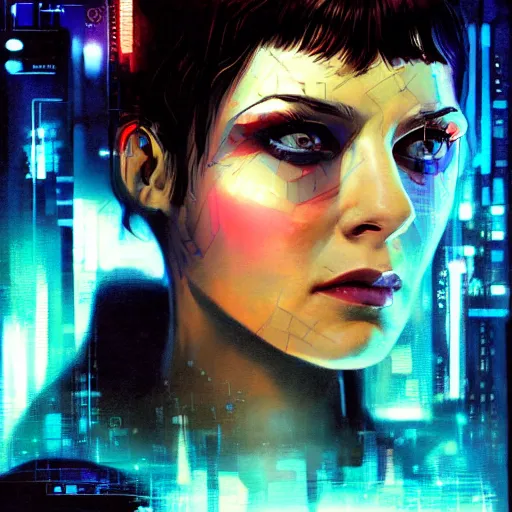 Molly from the novel Neuromancer, mirrored eye | Stable Diffusion | OpenArt