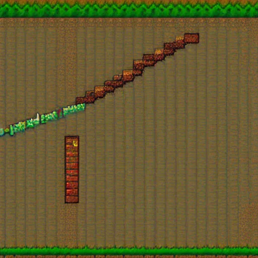 Image similar to a sword from terraria